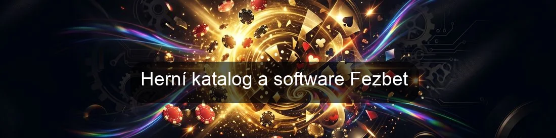 Herní katalog a software Fezbet Herní katalog a software Fezbet