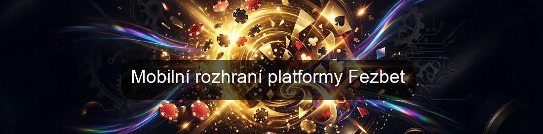 Mobilní rozhraní platformy Fezbet Mobilní rozhraní platformy Fezbet